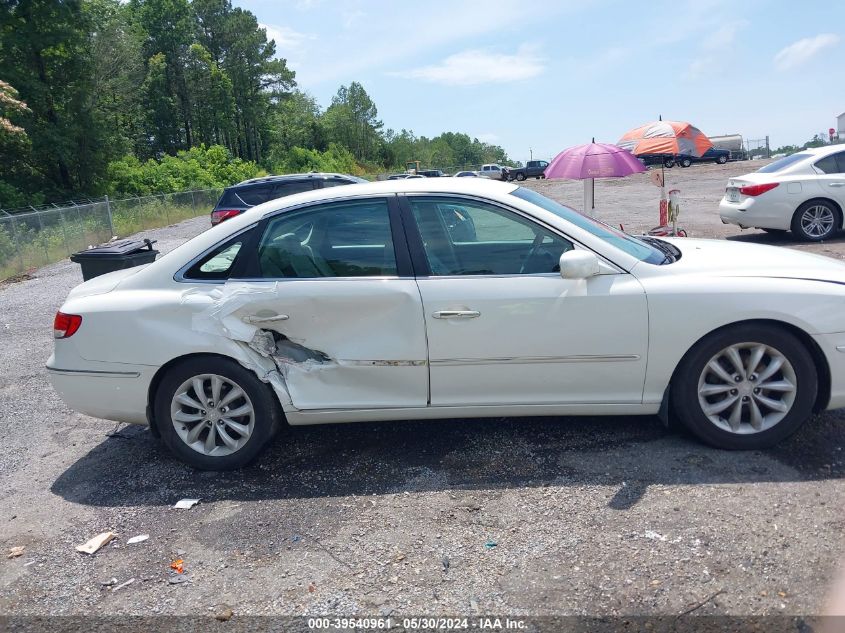 2006 Hyundai Azera Limited/Se VIN: KMHFC46F46A058728 Lot: 39540961