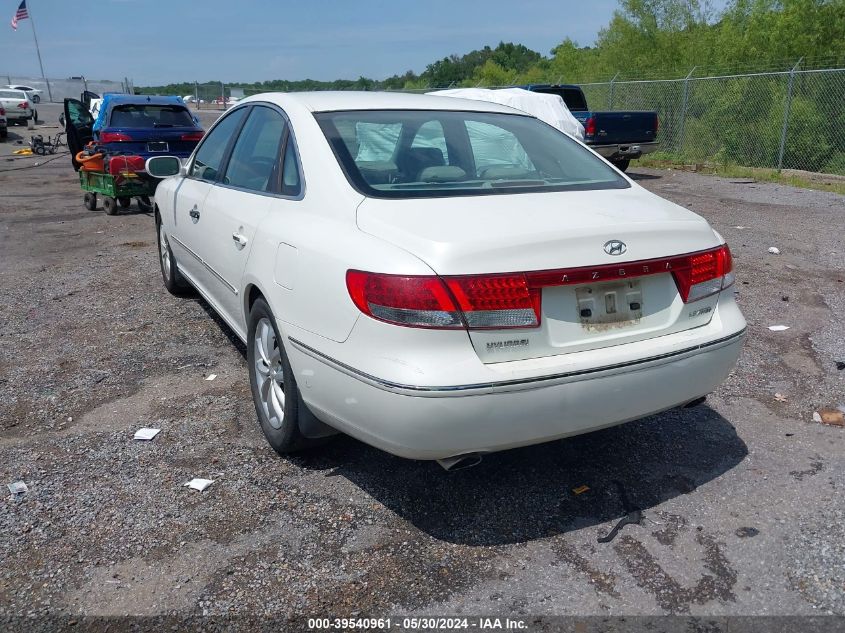 2006 Hyundai Azera Limited/Se VIN: KMHFC46F46A058728 Lot: 39540961