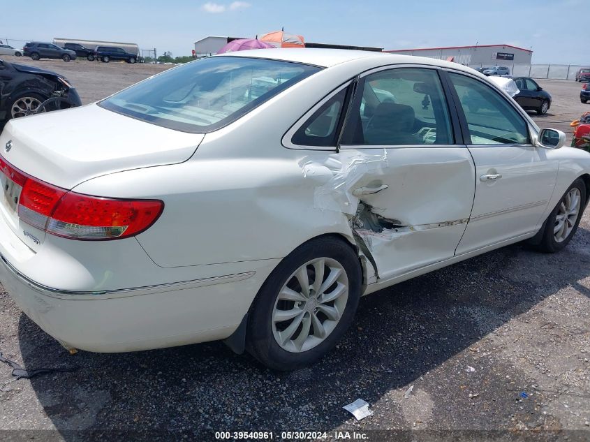 2006 Hyundai Azera Limited/Se VIN: KMHFC46F46A058728 Lot: 39540961