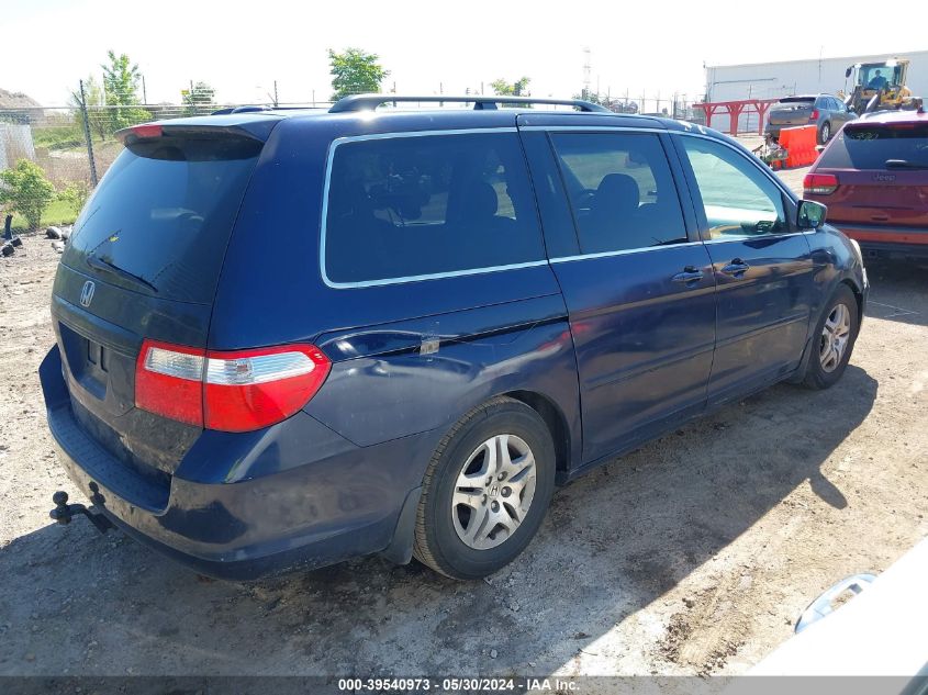 2006 Honda Odyssey Ex-L VIN: 5FNRL38756B089267 Lot: 39540973