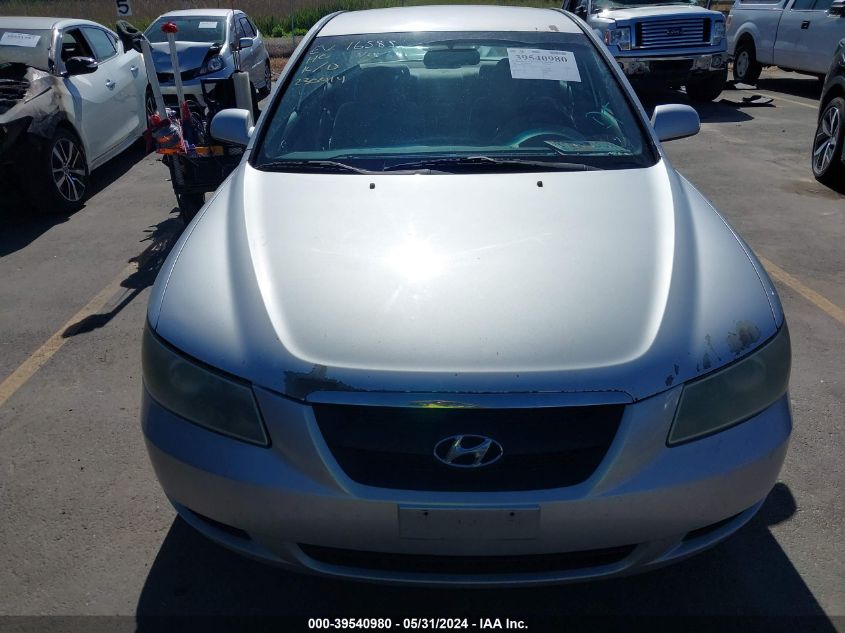 2007 Hyundai Sonata Gls VIN: 5NPET46C97H230414 Lot: 39540980