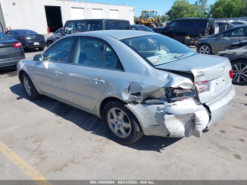 2007 Hyundai Sonata Gls VIN: 5NPET46C97H230414 Lot: 39540980