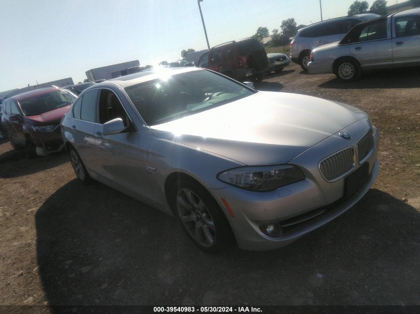 2012 BMW 550I xDrive VIN: WBAFU9C50CC788143 Lot: 39540983