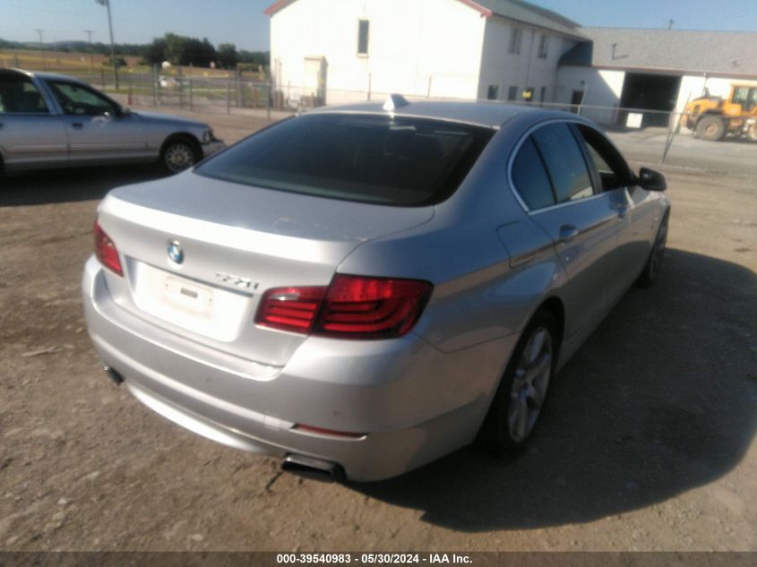 2012 BMW 550I xDrive VIN: WBAFU9C50CC788143 Lot: 39540983