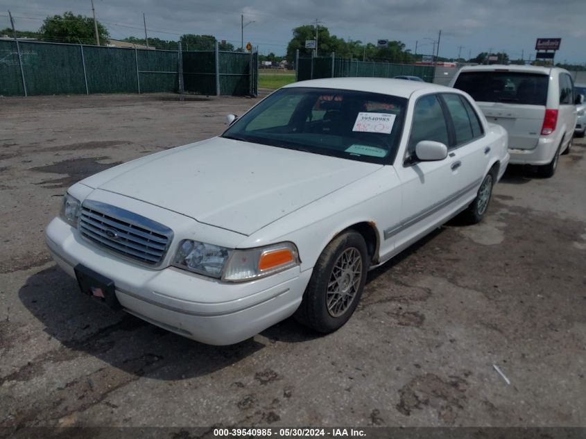 2000 Ford Crown Victoria Lx VIN: 2FAFP74W8YX178545 Lot: 39540985