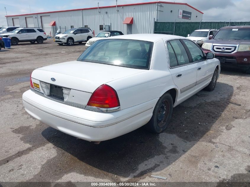 2000 Ford Crown Victoria Lx VIN: 2FAFP74W8YX178545 Lot: 39540985