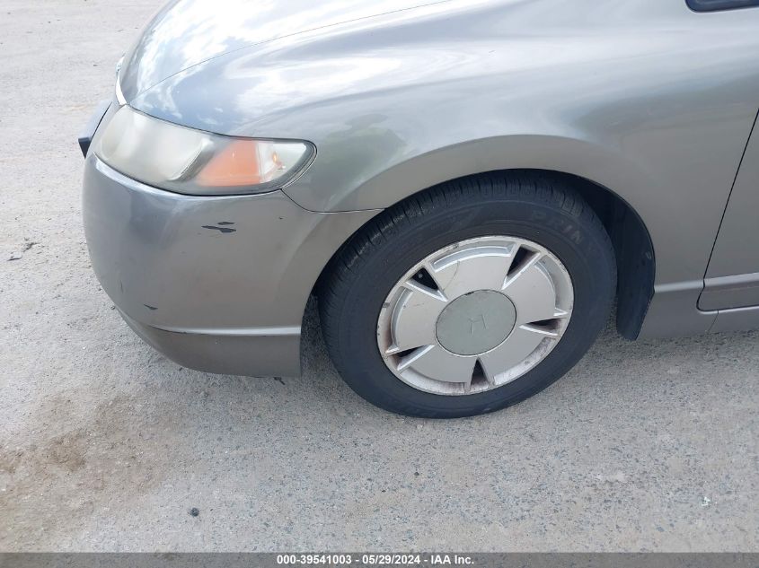 2008 Honda Civic Hybrid VIN: JHMFA36208S029451 Lot: 39541003