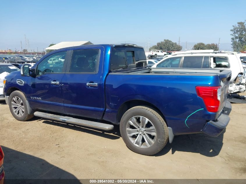 2017 Nissan Titan Sl VIN: 1N6AA1E69HN523131 Lot: 39541002