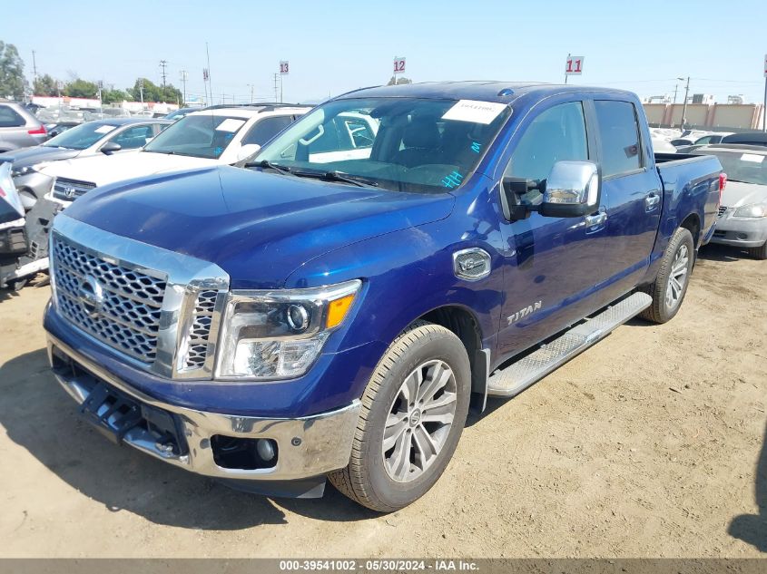 2017 Nissan Titan Sl VIN: 1N6AA1E69HN523131 Lot: 39541002