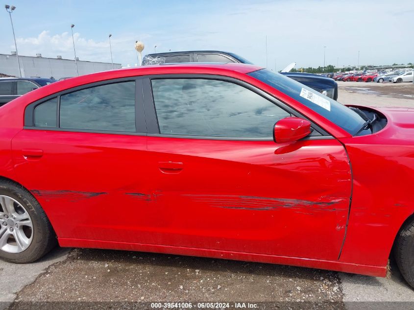 2022 Dodge Charger Sxt Rwd VIN: 2C3CDXBG2NH169321 Lot: 39541006