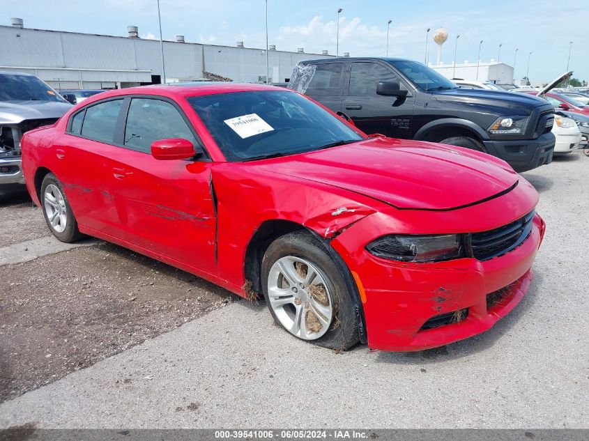 2022 Dodge Charger Sxt Rwd VIN: 2C3CDXBG2NH169321 Lot: 39541006