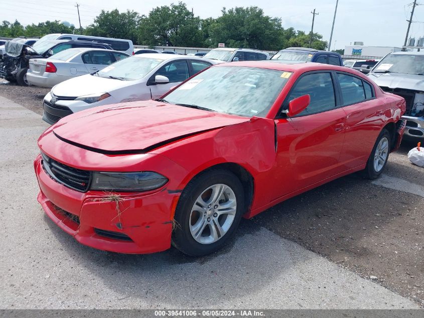 2022 Dodge Charger Sxt Rwd VIN: 2C3CDXBG2NH169321 Lot: 39541006