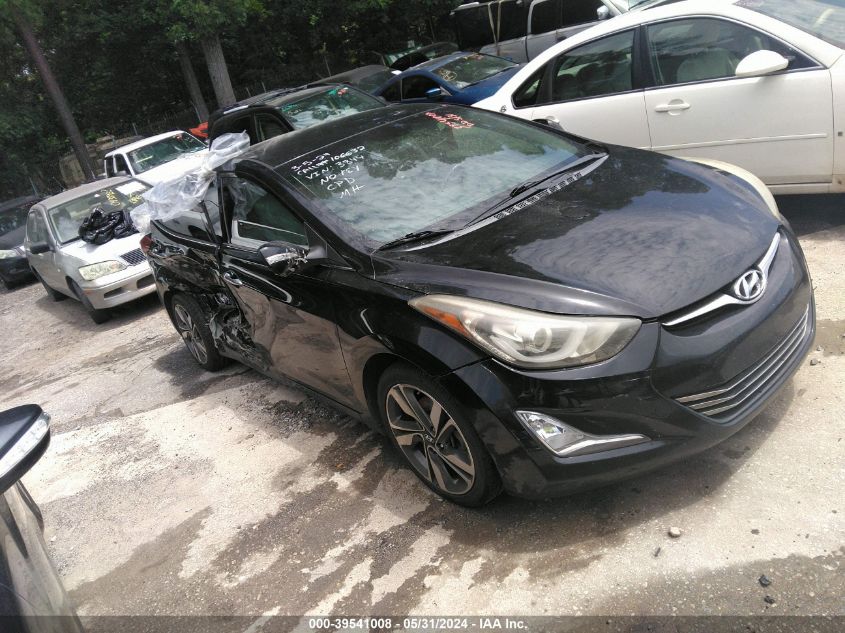 2014 Hyundai Elantra Limited VIN: KMHDH4AE9EU143844 Lot: 39541008