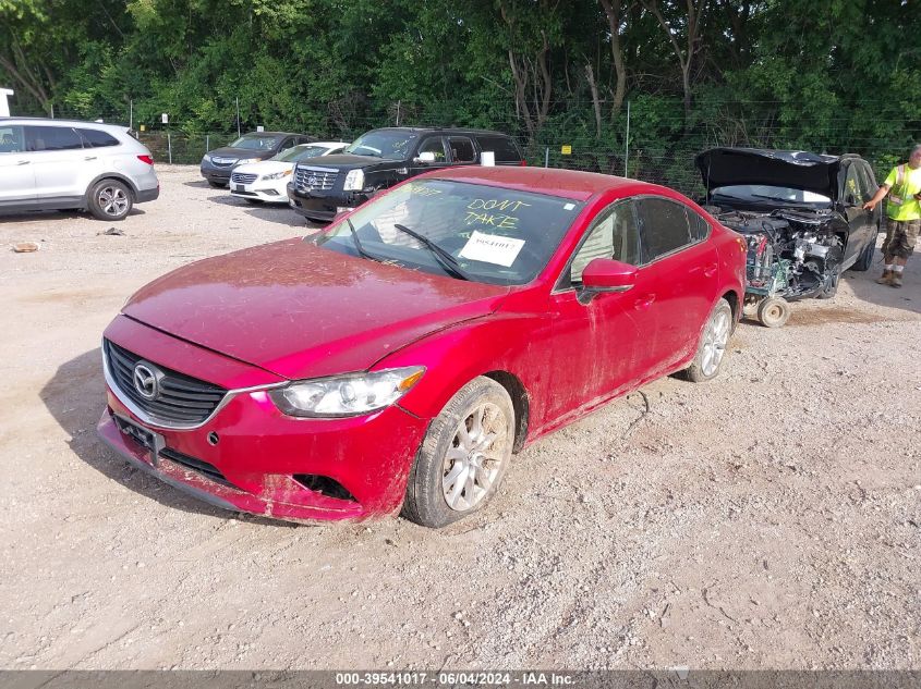 VIN JM1GL1U55H1125860 2017 MAZDA MAZDA6 SPORT