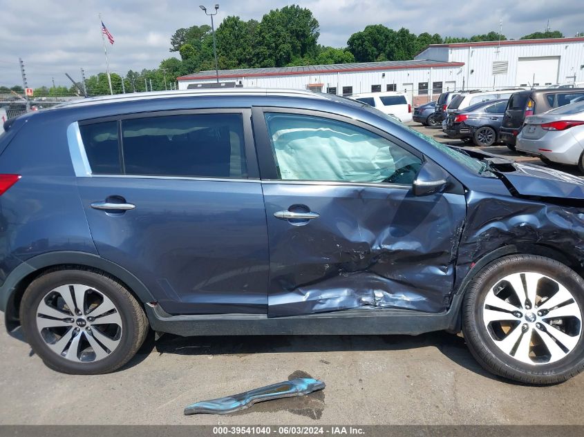 2013 Kia Sportage Ex VIN: KNDPC3A26D7511362 Lot: 39541040