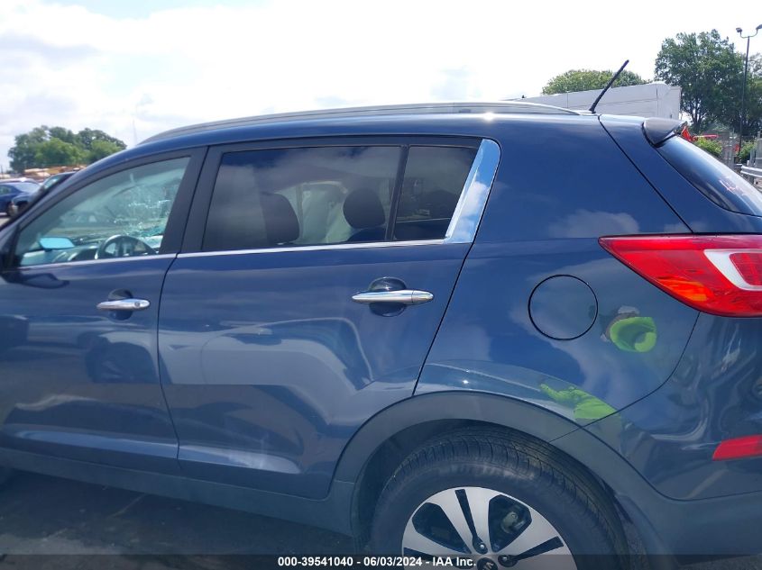 2013 Kia Sportage Ex VIN: KNDPC3A26D7511362 Lot: 39541040