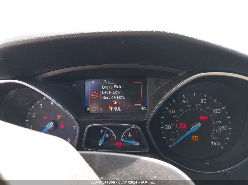 2016 Ford Focus Se VIN: 1FADP3F29GL352130 Lot: 39541056