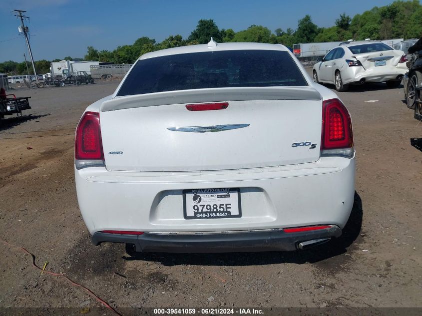 2016 Chrysler 300 300S VIN: 2C3CCAGGXGH128821 Lot: 39541059