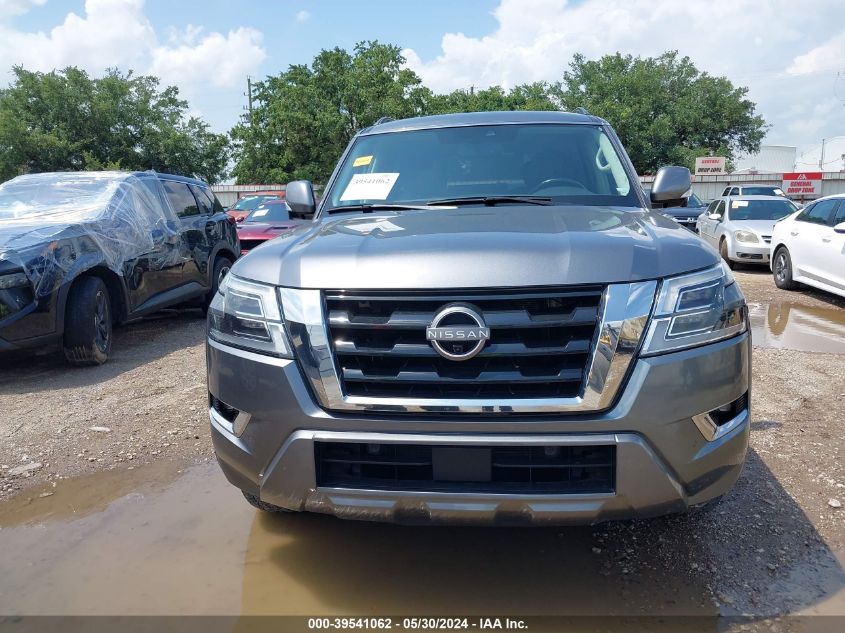 2021 Nissan Armada Sl 2Wd VIN: JN8AY2BA0M9372202 Lot: 39541062