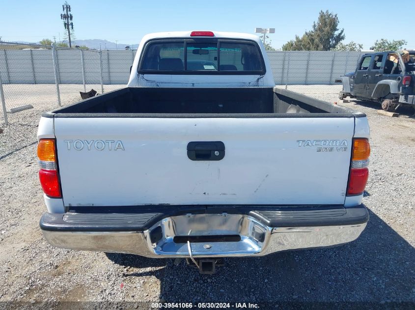 2004 Toyota Tacoma Base V6 VIN: 5TEWN72N64Z325626 Lot: 39541066