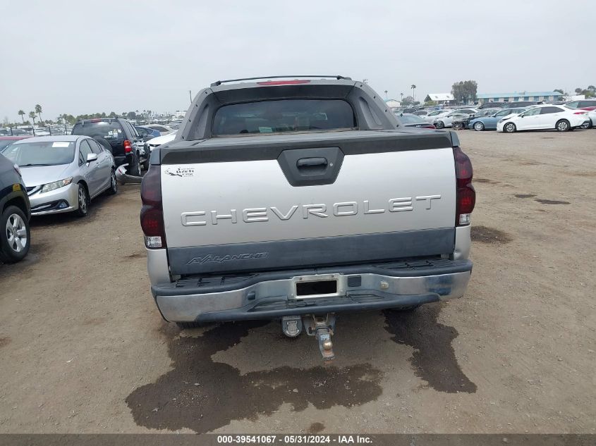 2006 Chevrolet Avalanche 1500 Z71 VIN: 3GNEK12Z36G215918 Lot: 39541067