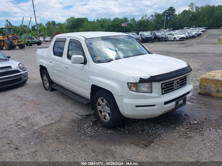 2006 Honda Ridgeline Rts VIN: 2HJYK16426H530998 Lot: 39541072