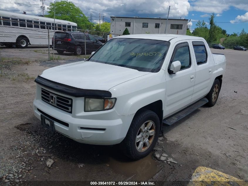 2006 Honda Ridgeline Rts VIN: 2HJYK16426H530998 Lot: 39541072