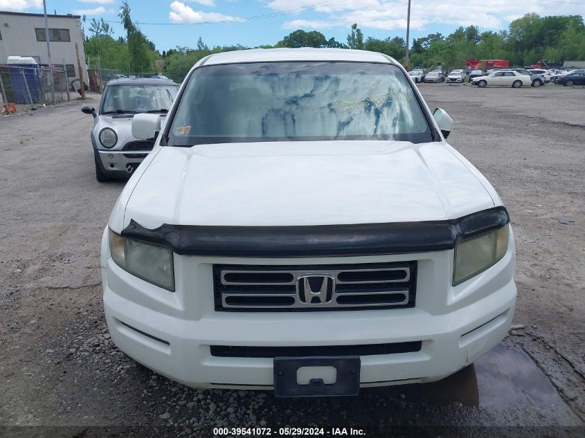 2006 Honda Ridgeline Rts VIN: 2HJYK16426H530998 Lot: 39541072