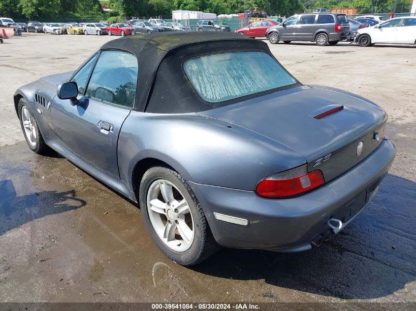 4USCH9349YLF83765 | 2000 BMW Z3