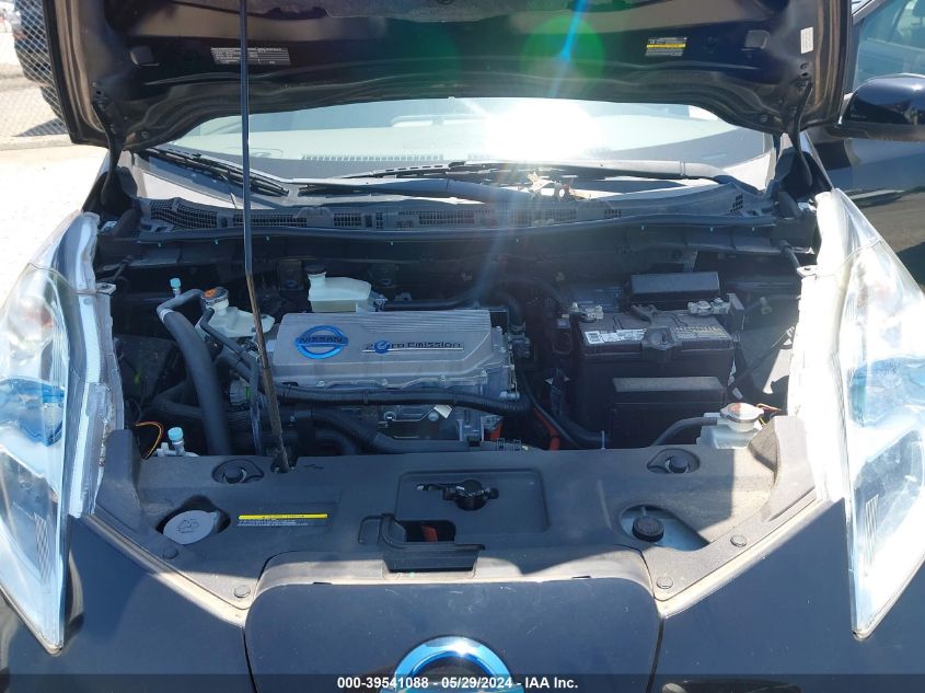2012 Nissan Leaf Sl VIN: JN1AZ0CP7CT026068 Lot: 39541088
