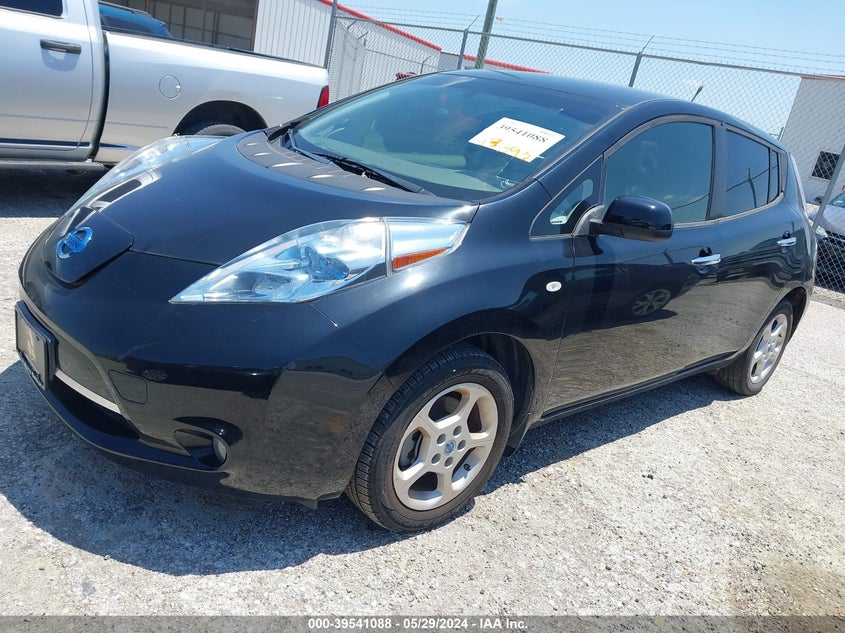 2012 Nissan Leaf Sl VIN: JN1AZ0CP7CT026068 Lot: 39541088