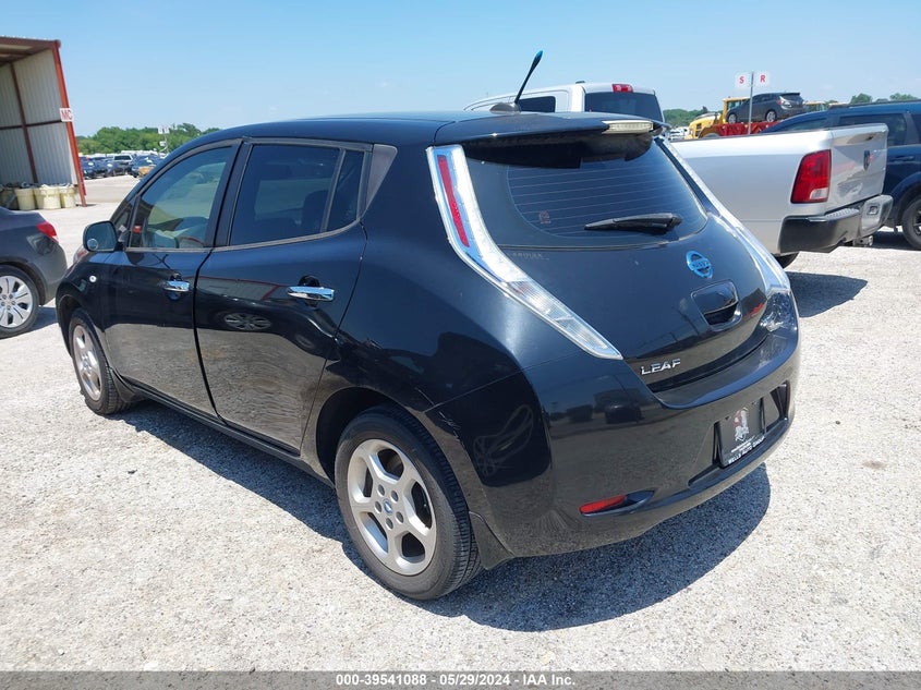 2012 Nissan Leaf Sl VIN: JN1AZ0CP7CT026068 Lot: 39541088