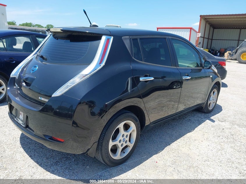 2012 Nissan Leaf Sl VIN: JN1AZ0CP7CT026068 Lot: 39541088