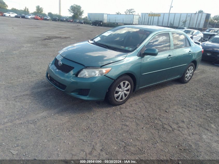 2009 Toyota Corolla Le VIN: JTDBL40E09J030190 Lot: 39541090