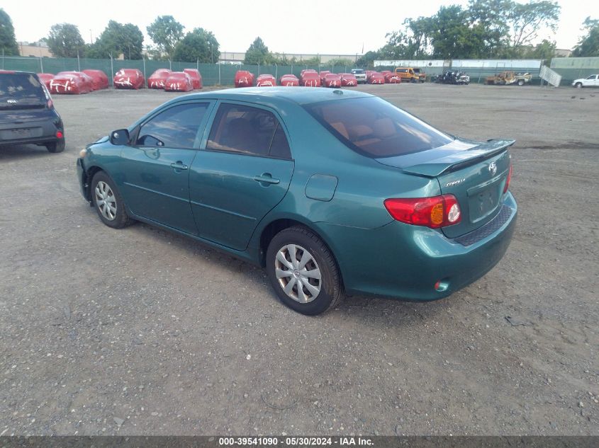 2009 Toyota Corolla Le VIN: JTDBL40E09J030190 Lot: 39541090