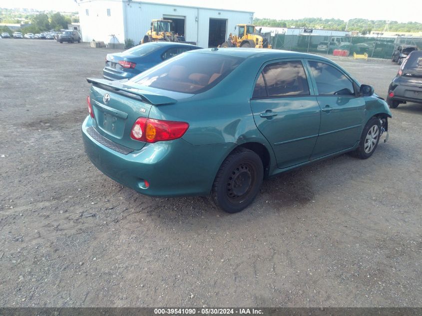 2009 Toyota Corolla Le VIN: JTDBL40E09J030190 Lot: 39541090