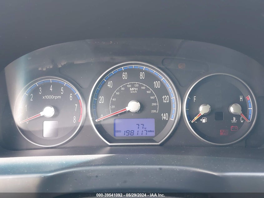 2008 Hyundai Santa Fe Gls VIN: 5NMSG73D28H156676 Lot: 39541092