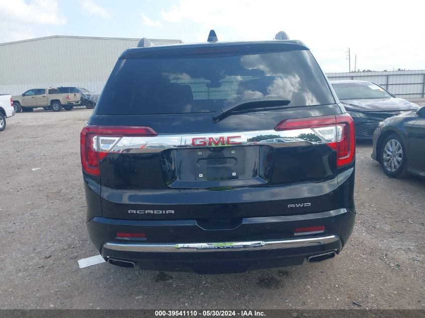 2023 GMC Acadia Awd Denali VIN: 1GKKNXLS1PZ154596 Lot: 39541110