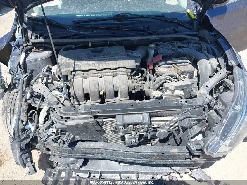 2017 Nissan Sentra Sv VIN: 3N1AB7AP2HY308827 Lot: 39541128