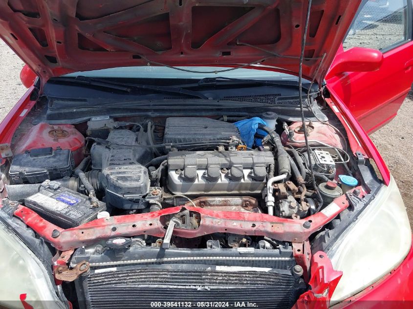 2004 Honda Civic Ex VIN: 1HGEM22934L047403 Lot: 39541132