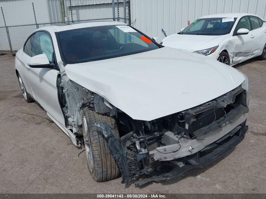 2015 BMW 435I VIN: WBA3R1C50FK194104 Lot: 39541143