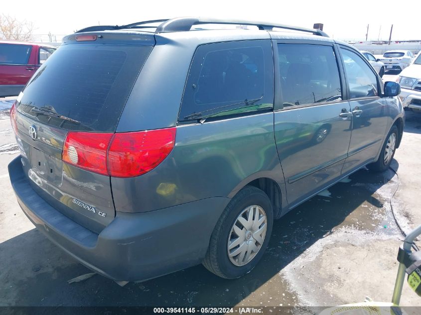 2007 Toyota Sienna Ce VIN: 5TDZK23CX7S062130 Lot: 39541145