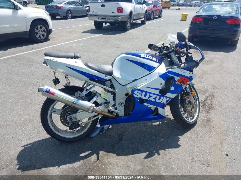 2002 Suzuki Gsx-R750 VIN: JS1GR7HA922107320 Lot: 39541154