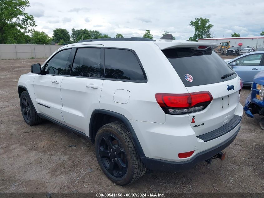 2018 Jeep Grand Cherokee Laredo VIN: 1C4RJFAG1JC466443 Lot: 39541158