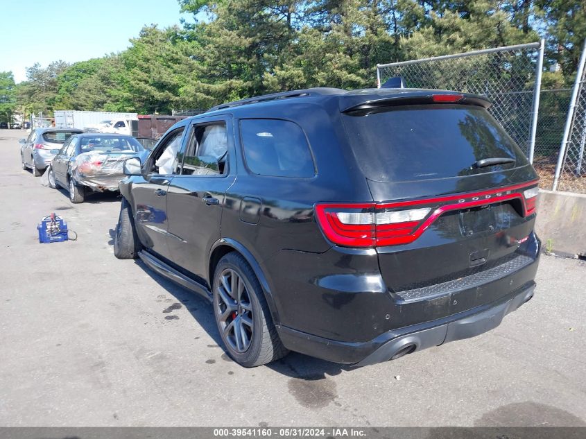 2018 Dodge Durango Srt Awd VIN: 1C4SDJGJ9JC186929 Lot: 39541160