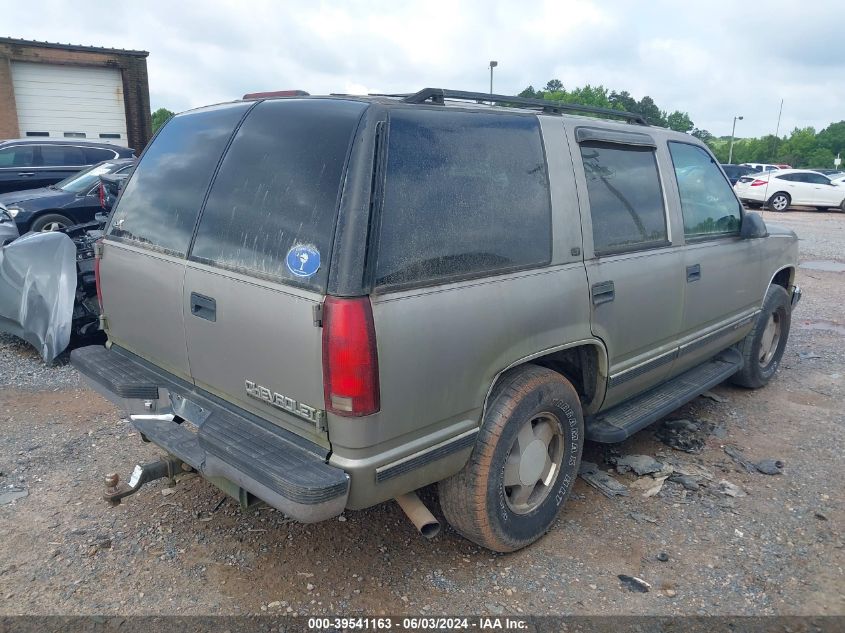 1998 Chevrolet Tahoe K1500 VIN: 1GNEK13RXWJ361228 Lot: 39541163