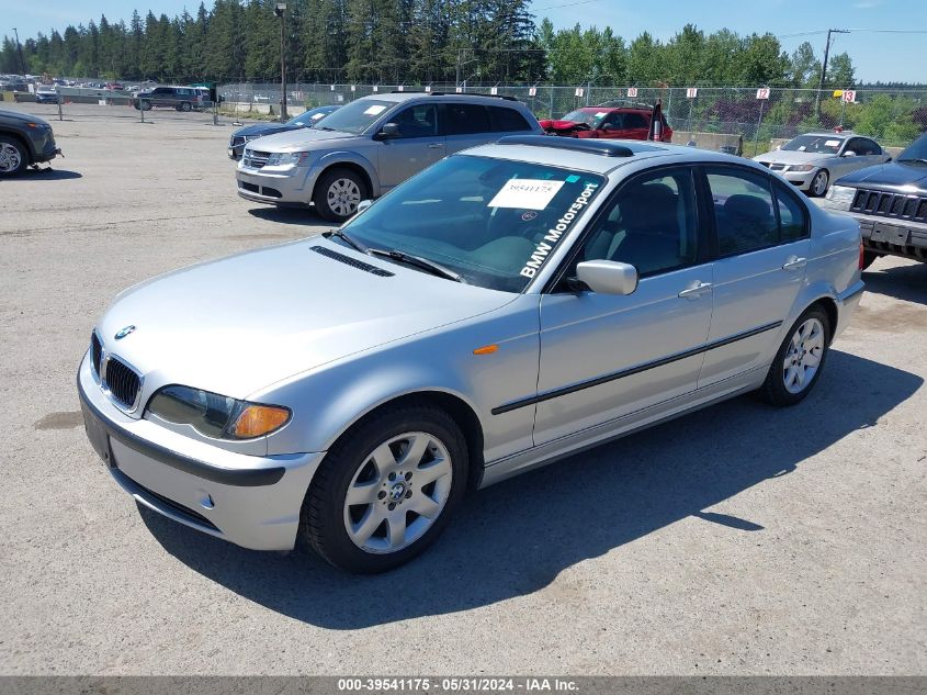 2003 BMW 325I VIN: WBAET37483NJ23055 Lot: 39541175