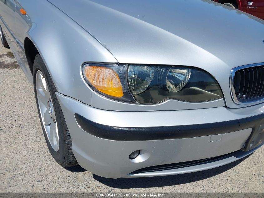2003 BMW 325I VIN: WBAET37483NJ23055 Lot: 39541175