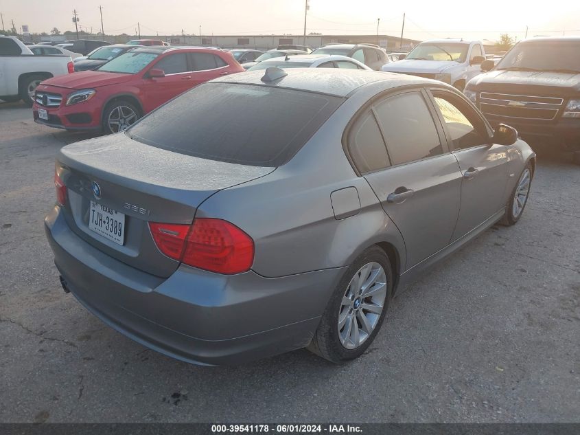 2011 BMW 328I VIN: WBAPH5G51BNM76704 Lot: 39541178