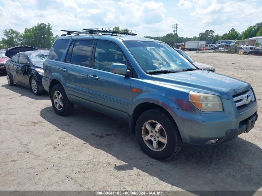 2006 Honda Pilot Ex-L VIN: 5FNYF18536B012578 Lot: 39541183